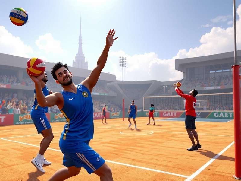 Indian Volley Champions League Gameplay